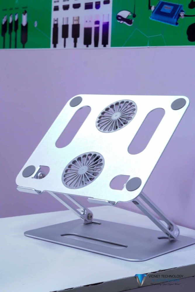 ALUMINIUM TWIN FUN LAPTOP STAND